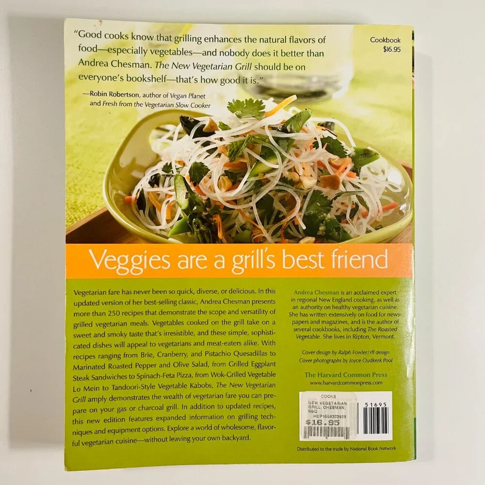 The New Vegetarian Grill Cookbook (2008) | 250 Recipes